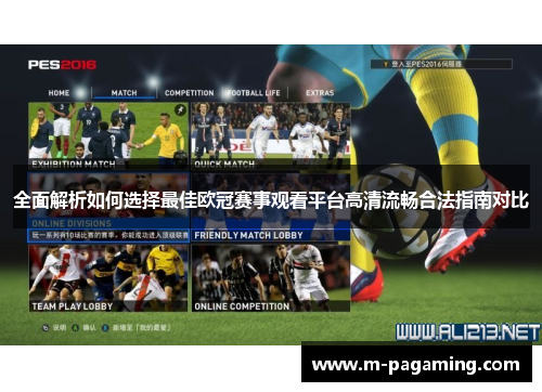 全面解析如何选择最佳欧冠赛事观看平台高清流畅合法指南对比